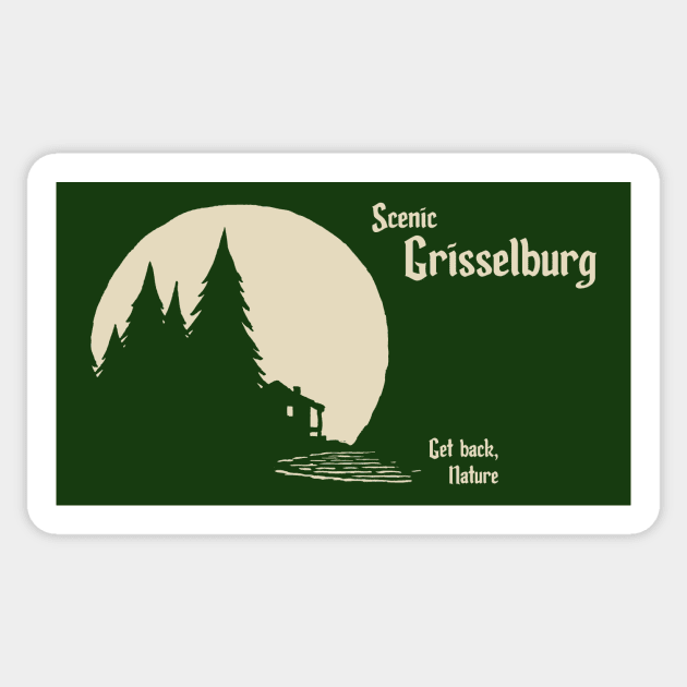 Scenic Grisselburg Sticker by Unseen Things